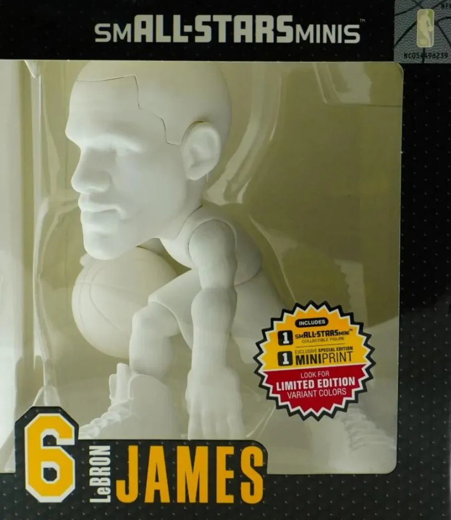 Designer Vinyl>NBA Basketball - LeBron James Los Angeles Lakers (Chase Variant) smAll-Stars Minis 6" Vinyl Figure
