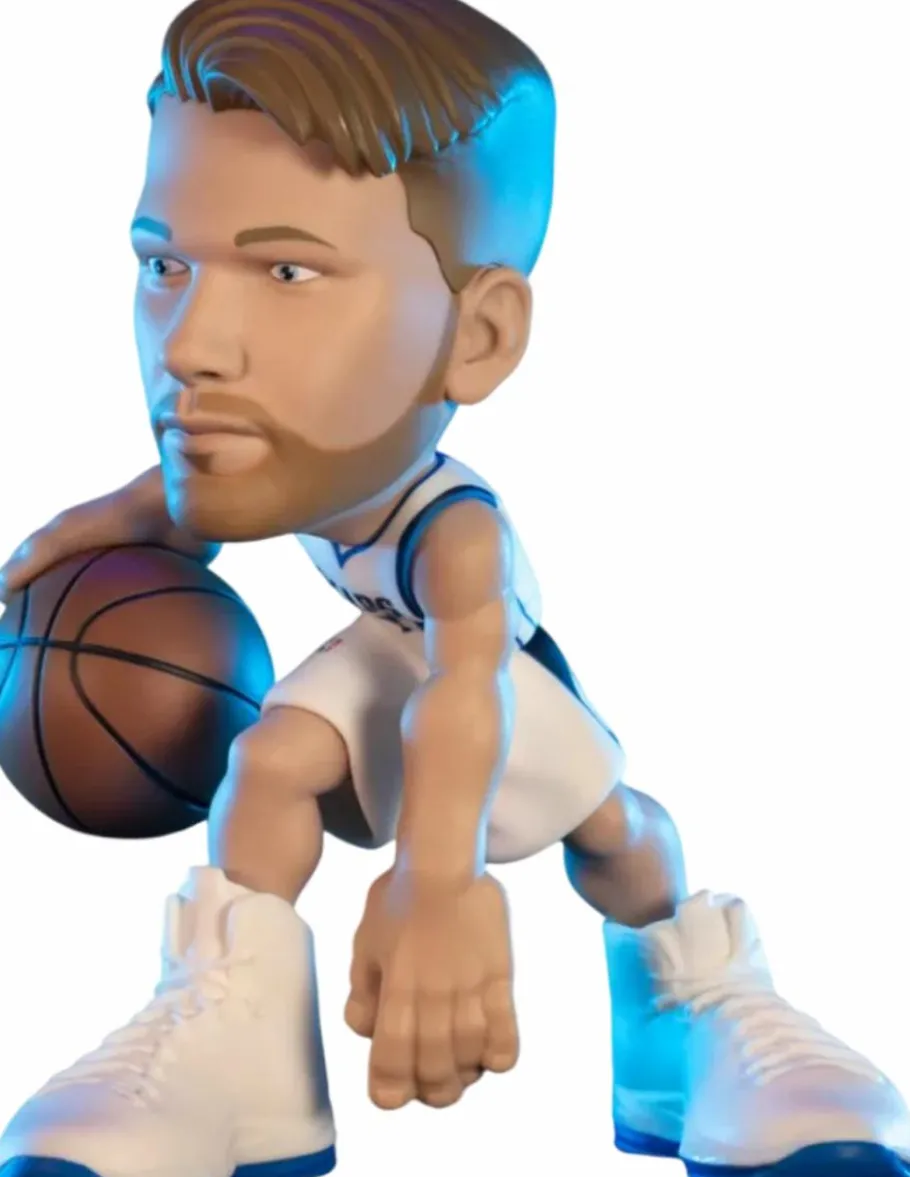 Designer Vinyl>NBA Basketball - Luka Doncic Dallas Mavericks (White Jersey) smAll-Stars Minis 6" Vinyl Figure