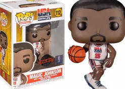 Standard Pop!>NBA Basketball - Magic Johnson 1992 Team USA Jersey Pop! Vinyl Figure
