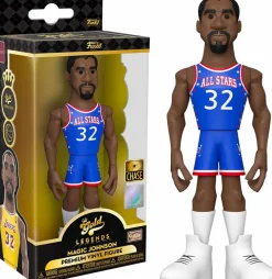 Designer Vinyl>NBA Basketball - Magic Johnson L.A. Lakers 5” Gold Premium Vinyl Figure