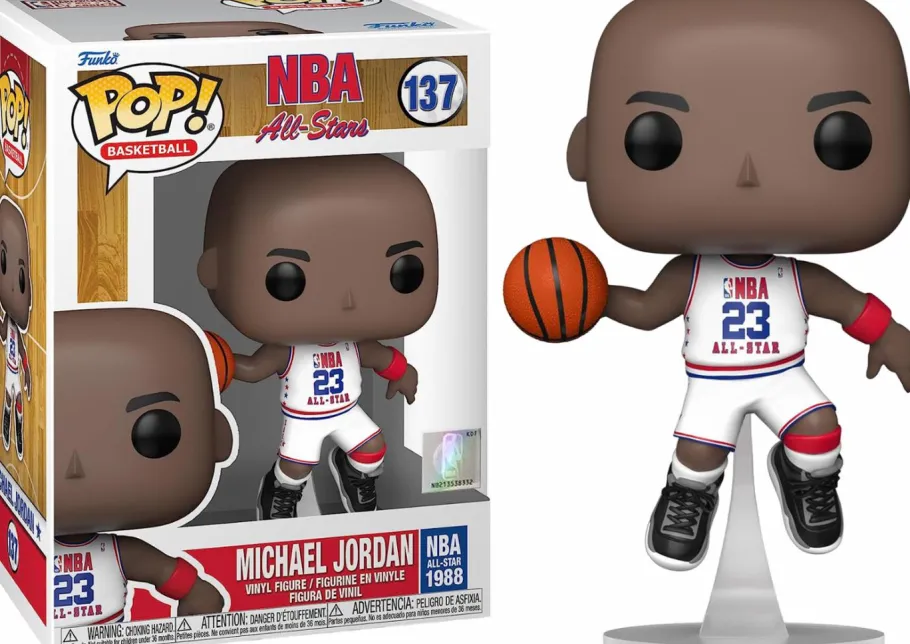 Standard Pop!>NBA Basketball - Michael Jordan 1988 All-Star Jersey Pop! Vinyl Figure
