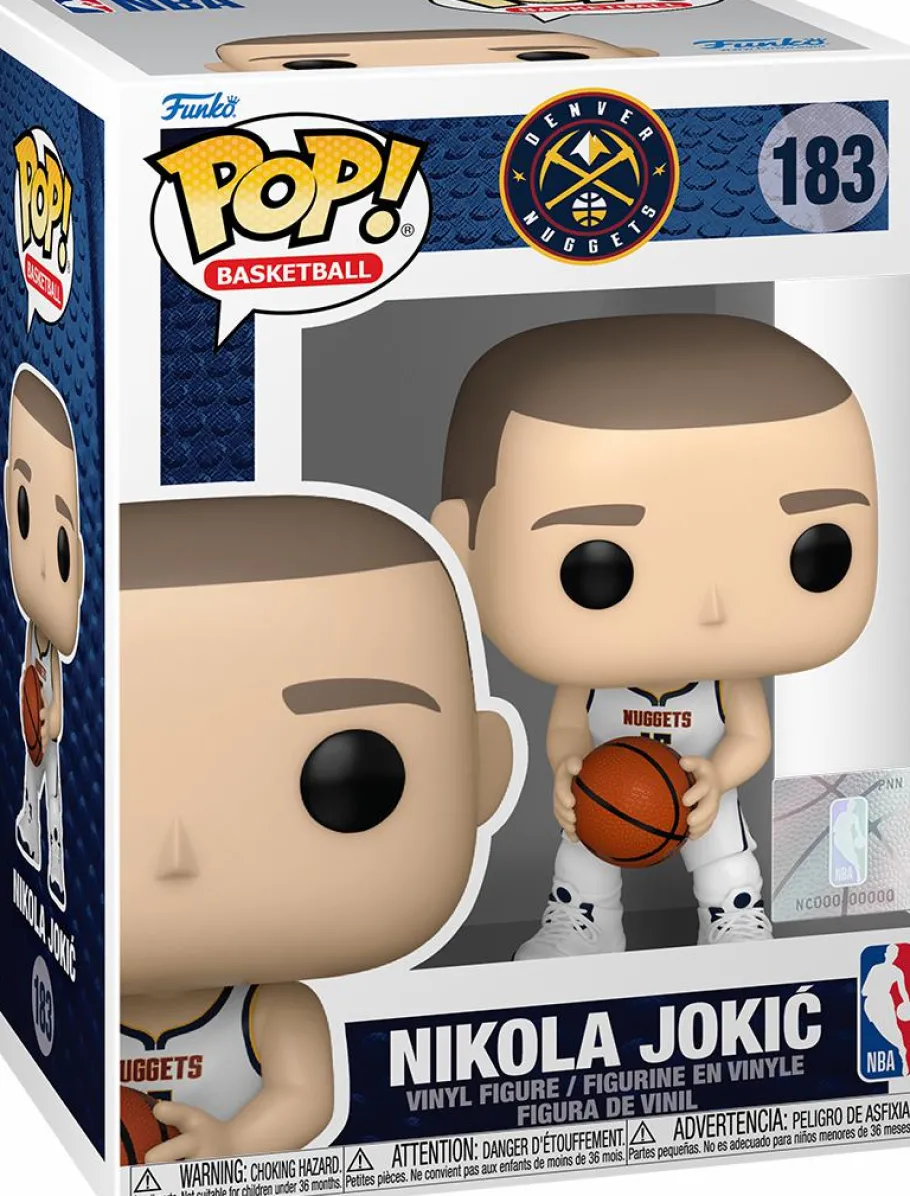 Standard Pop!>NBA Basketball - Nikola Jokic (Denver Nuggets) Pop! Vinyl Figure