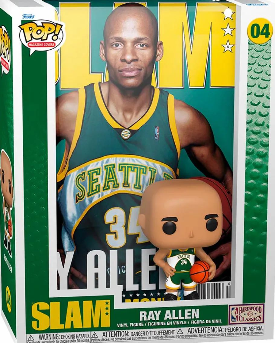 Pop! Covers>NBA Basketball - Ray Allen SLAM Pop! Magazine Cover Vinyl Figure