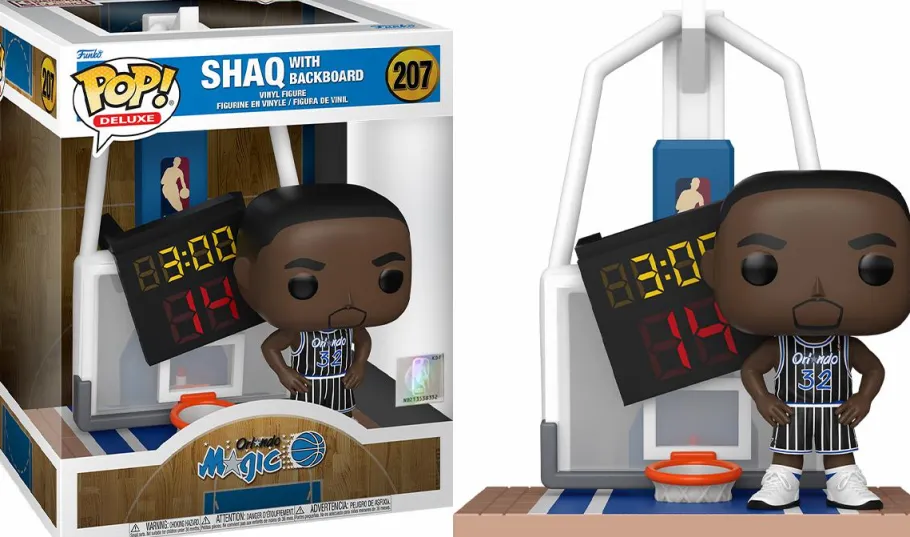 Pop! Deluxe>NBA Basketball - Shaq with Backboard (Orlando Magic) Deluxe Pop! Vinyl Figure