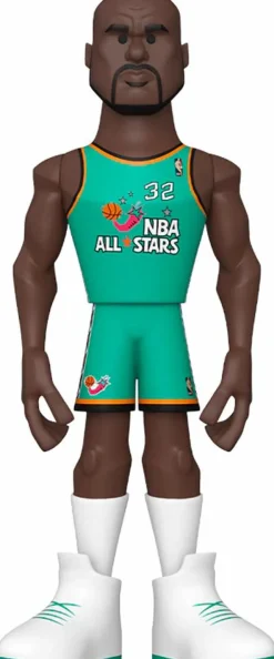 Designer Vinyl>NBA Basketball - Shaquille O'Neal Orlando Magic 5” Gold Premium Vinyl Figure