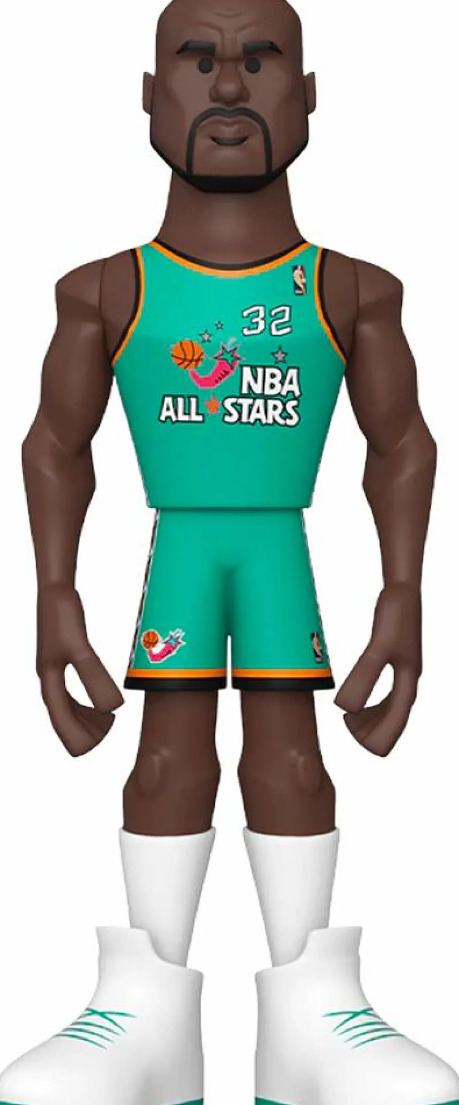 Designer Vinyl>NBA Basketball - Shaquille O'Neal Orlando Magic 5” Gold Premium Vinyl Figure