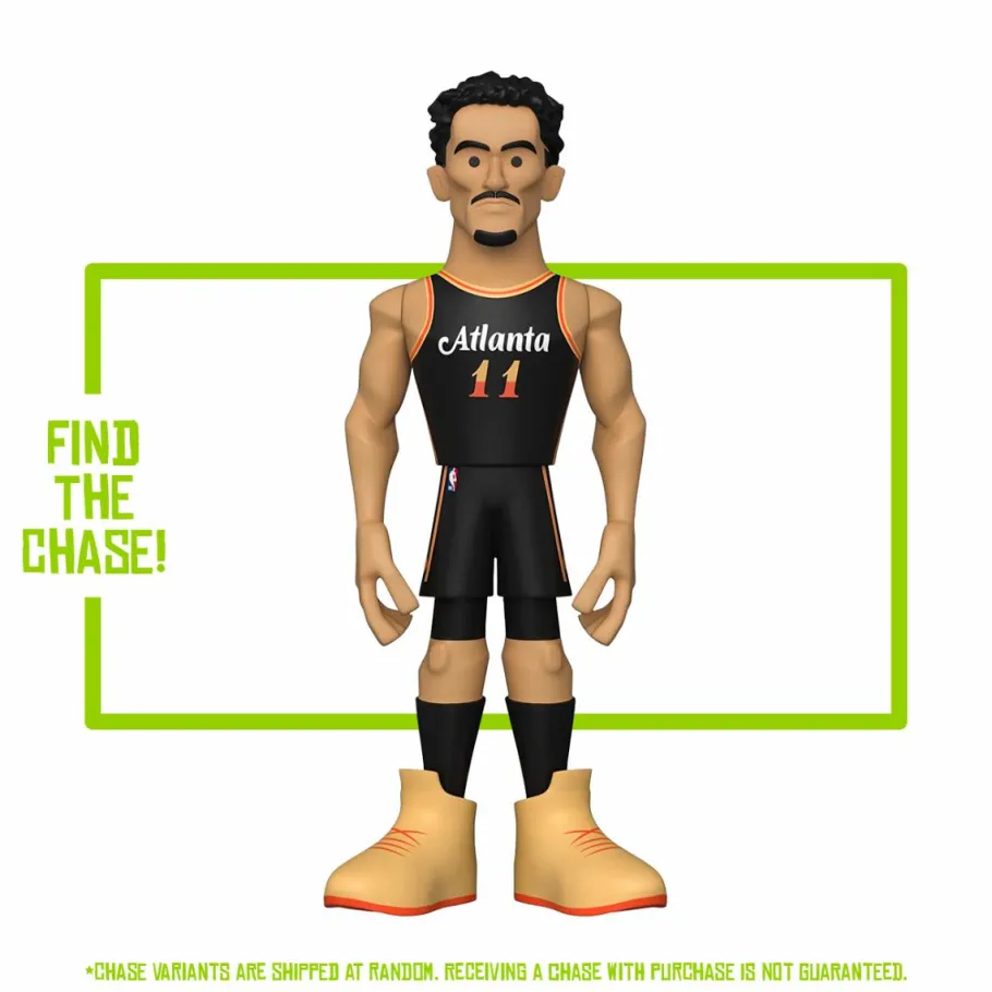 Designer Vinyl>NBA Basketball - Trae Young Atlanta Hawks 12” Gold Premium Vinyl Figure