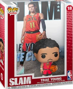 Pop! Covers>NBA Basketball NBA: Basketball - Trae Young SLAM Pop! Magazine Cover Vinyl Figure