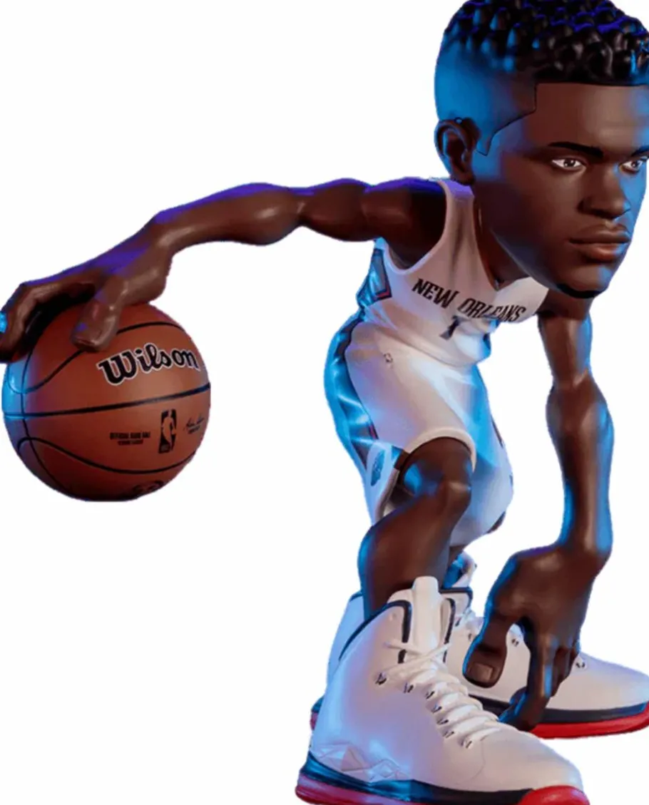 Designer Vinyl>NBA Basketball - Zion Williamson New Orleans Pelicans (White Jersey) smAll-Stars 12" Vinyl Figure