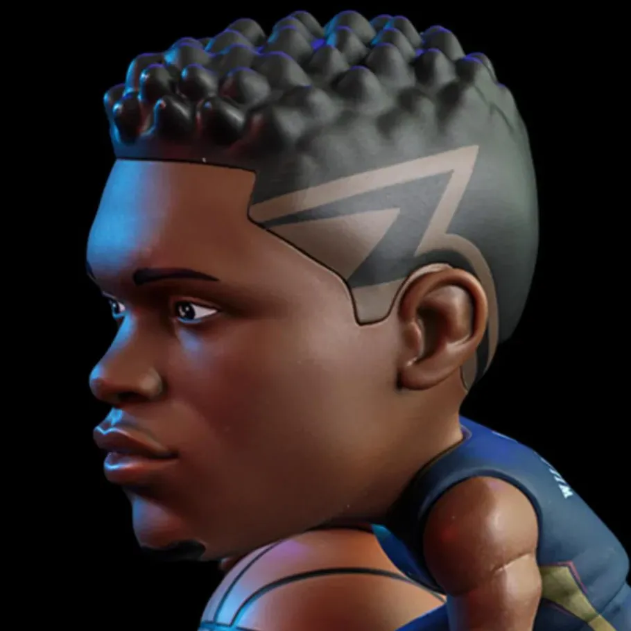 Designer Vinyl>NBA Basketball - Zion Williamson New Orleans Pelicans smAll-Stars Minis 6" Vinyl Figure