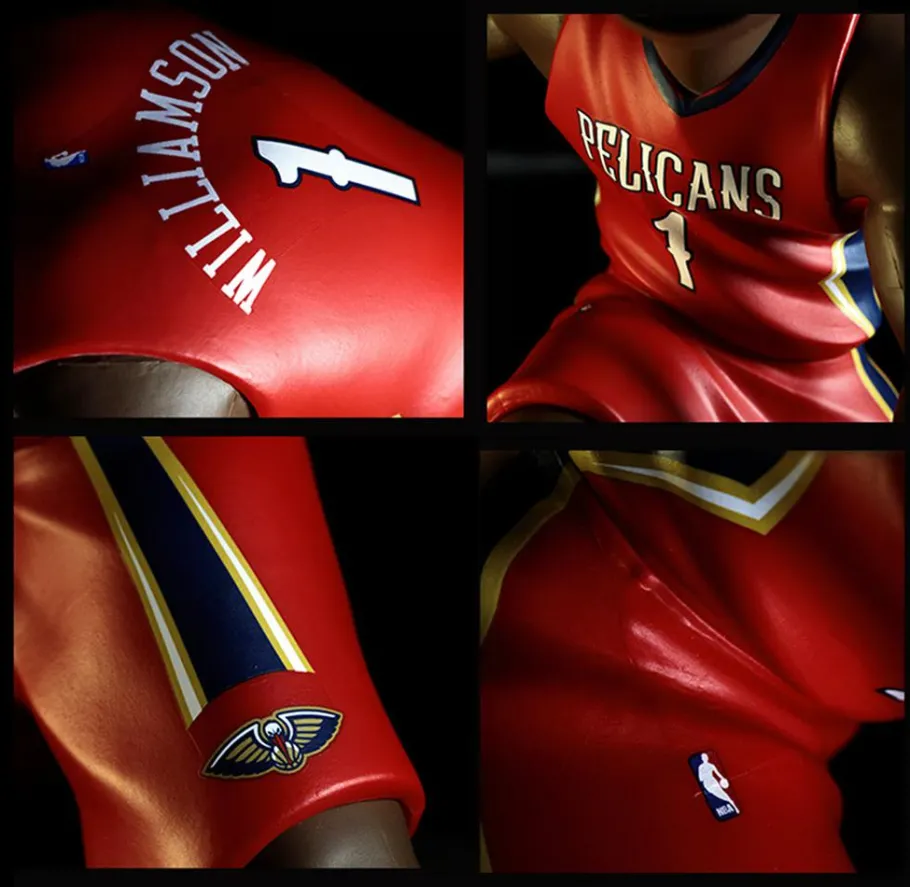 Designer Vinyl>NBA Basketball - Zion Williamson New Orleans Pelicans (Red Jersey) smAll-Stars 12" Vinyl Figure