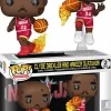 Standard Pop!>NBA Basketball : Jam - Clyde Drexler & Hakeem Olajuwon 8-Bit Pop! Vinyl 2-Pack