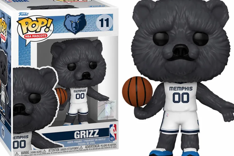 Standard Pop!>NBA Basketball : Mascots - Grizz Memphis Grizzlies Pop! Vinyl Figure