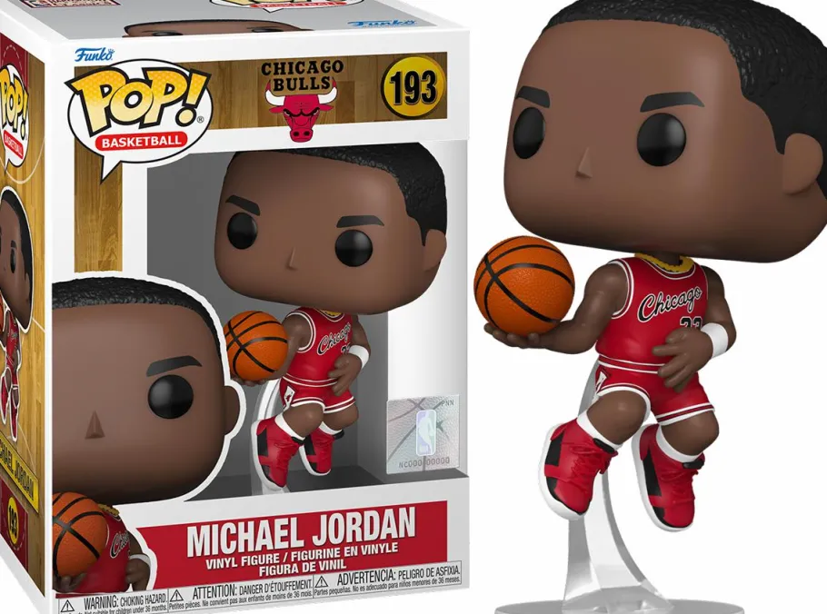 Standard Pop!>NBA Basketball : Rookie Season - Michael Jordan Chicago Bulls Pop! Vinyl Figure