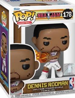 Standard Pop!>NBA Basketball NBA Jam - Dennis Rodman 8-Bit Pop! Vinyl Figure (Popcultcha Exclusive)