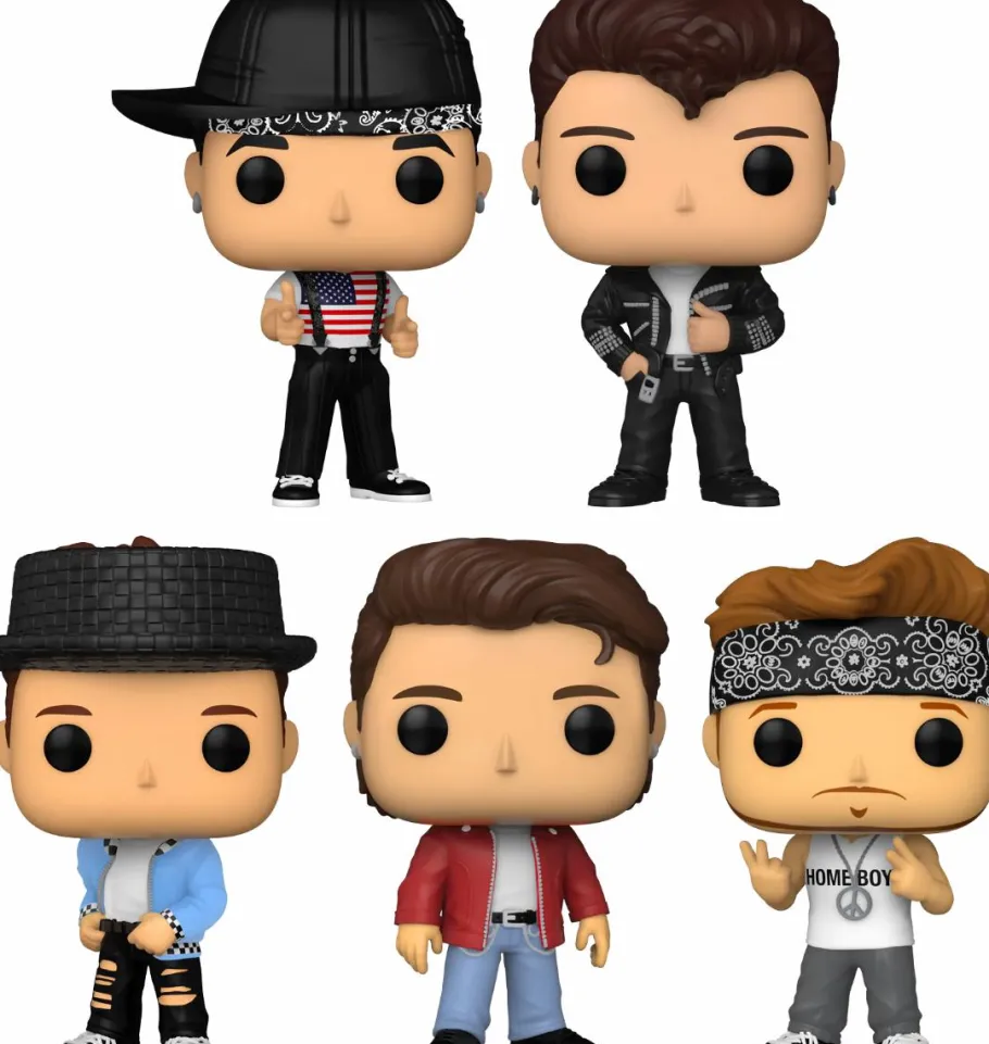 Pop! Bundles>New Kids on the Block - Hangin’ Tough Pop! Vinyl Figure Bundle (Set of 5)