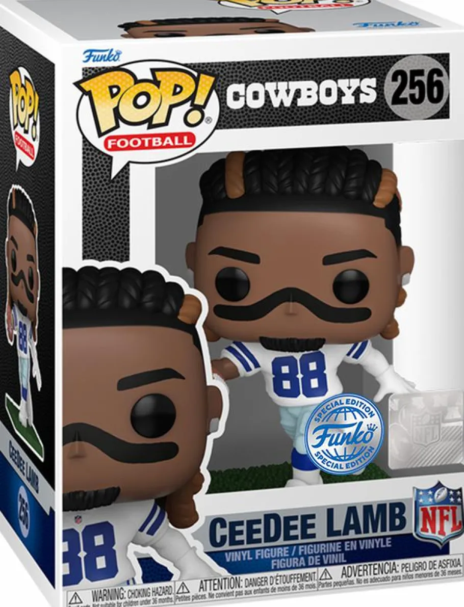 Standard Pop!>NFL Football NFL: Cowboys - CeeDee Lamb Pop! Vinyl Figure (Popcultcha Exclusive)
