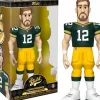 Designer Vinyl>NFL Football - Aaron Rodgers Green Bay Packers 12” Gold Premium Vinyl Figure