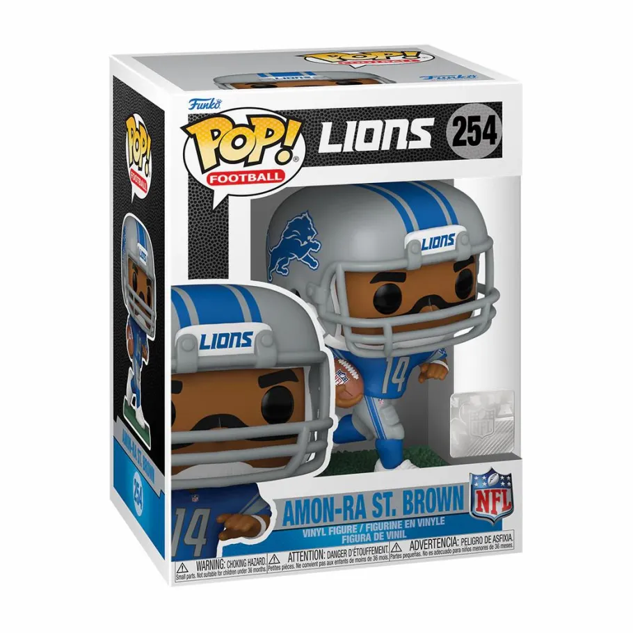 Standard Pop!>NFL Football - Amon-Ra St. Brown Detroit Lions Pop! Vinyl Figure