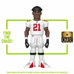 Designer Vinyl>NFL Football - Deion Sanders Atlanta Falcons 12” Gold Premium Vinyl Figure