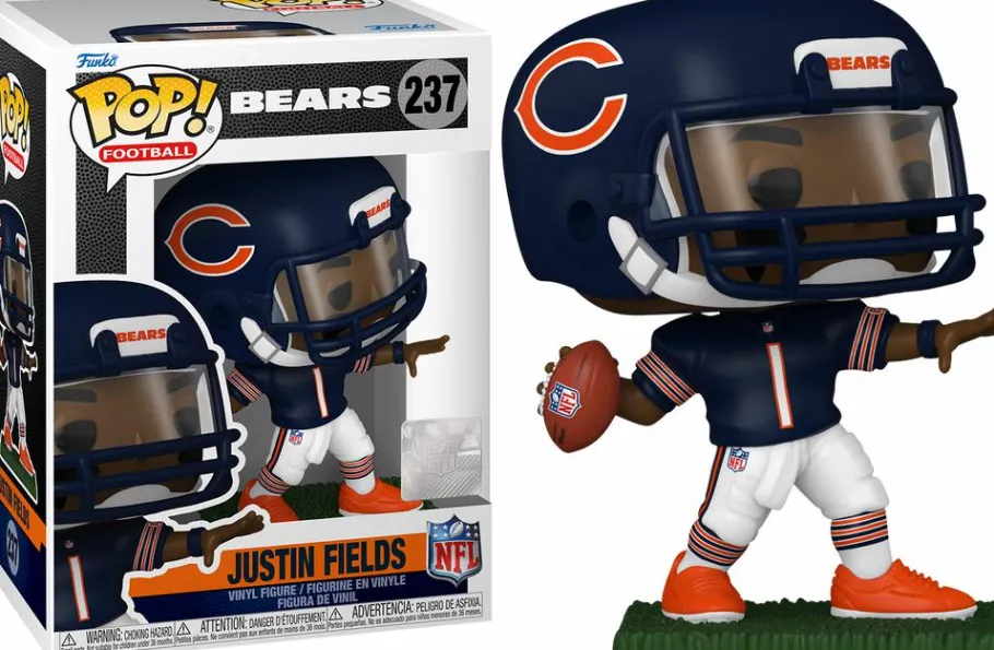 Standard Pop!>NFL Football - Justin Fields Bears Pop! Vinyl Figure