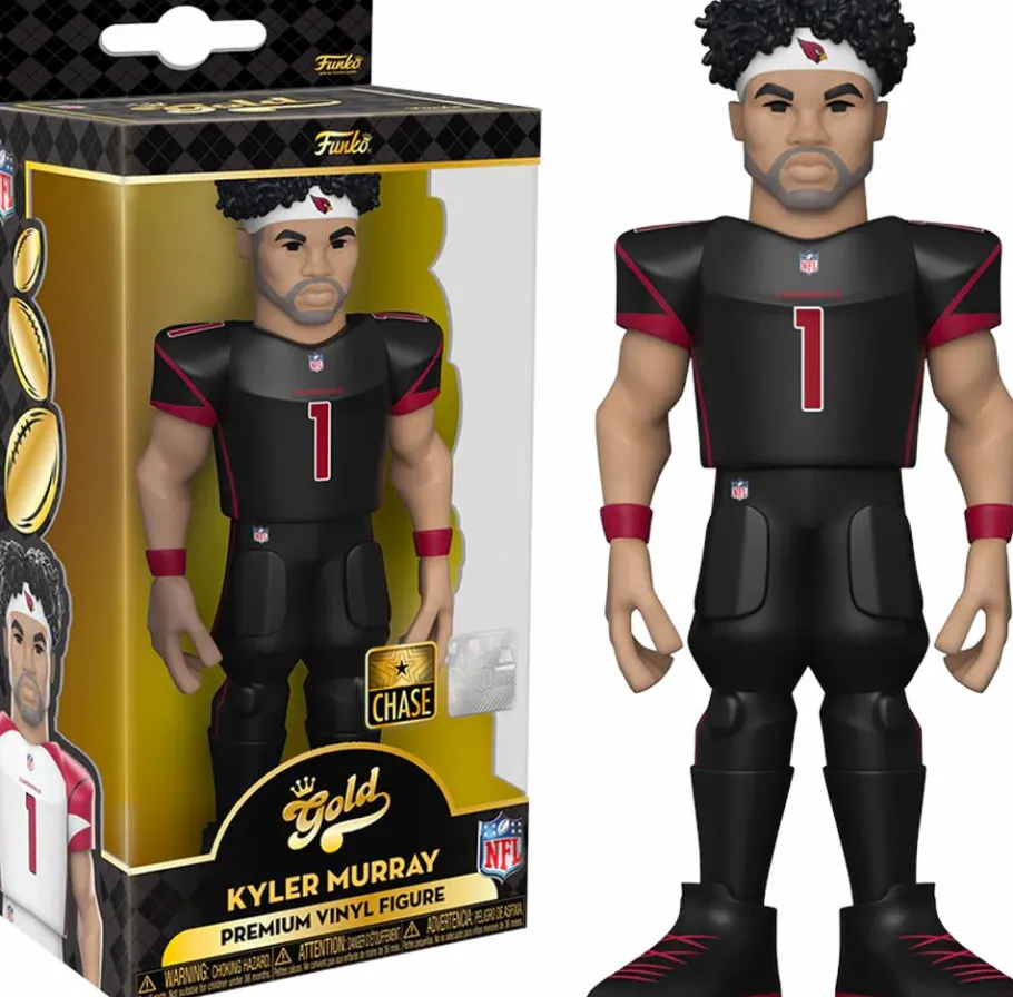 Designer Vinyl>NFL Football - Kyler Murray Arizona Cardinals 5" Gold Premium Vinyl Figure
