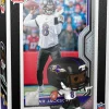 Pop! Deluxe>NFL Football - Lamar Jackson Baltimore Ravens Pop! Trading Card with Protector Case