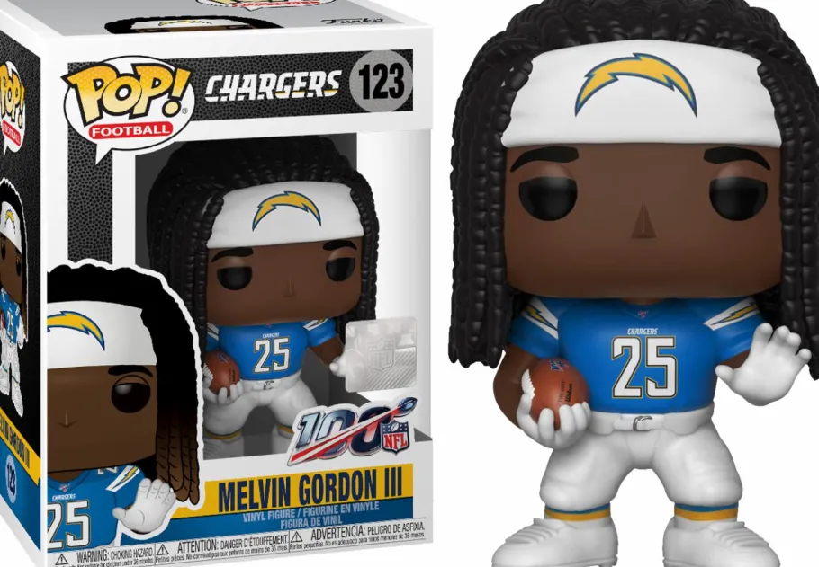 Standard Pop!>NFL Football - Melvin Gordon III Los Angeles Chargers Pop! Vinyl Figure