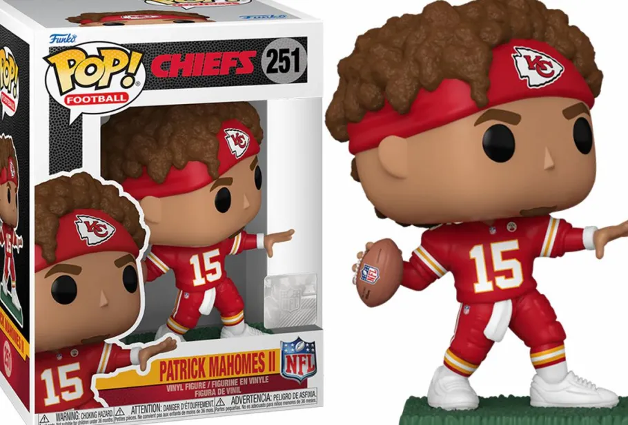 Standard Pop!>NFL Football - Patrick Mahomes II Chiefs Pop! Vinyl Figure