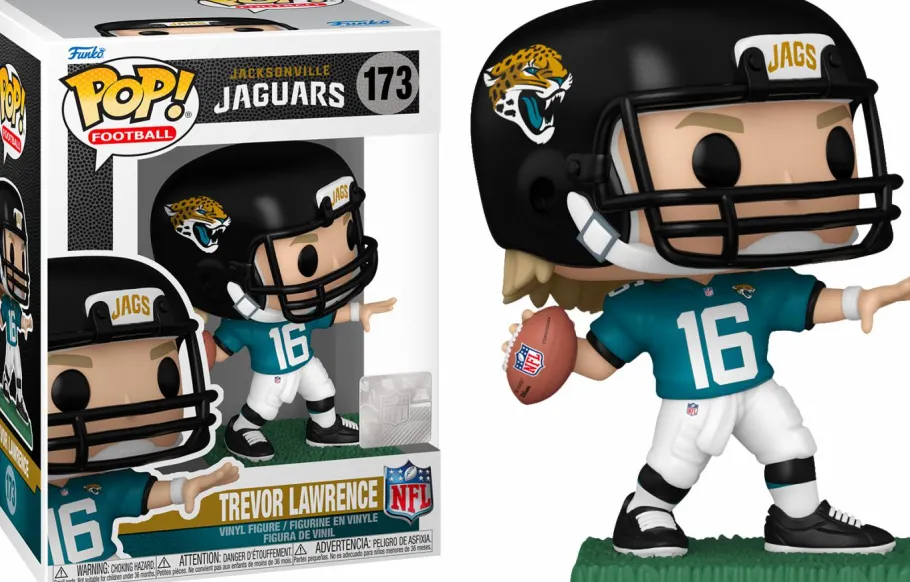 Standard Pop!>NFL Football - Trevor Lawrence Jacksonville Jaguars Pop! Vinyl Figure