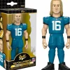 Designer Vinyl>NFL Football NFL: Football - Trevor Lawrence Jacksonville Jaguars 5" Gold Premium Vinyl Figure