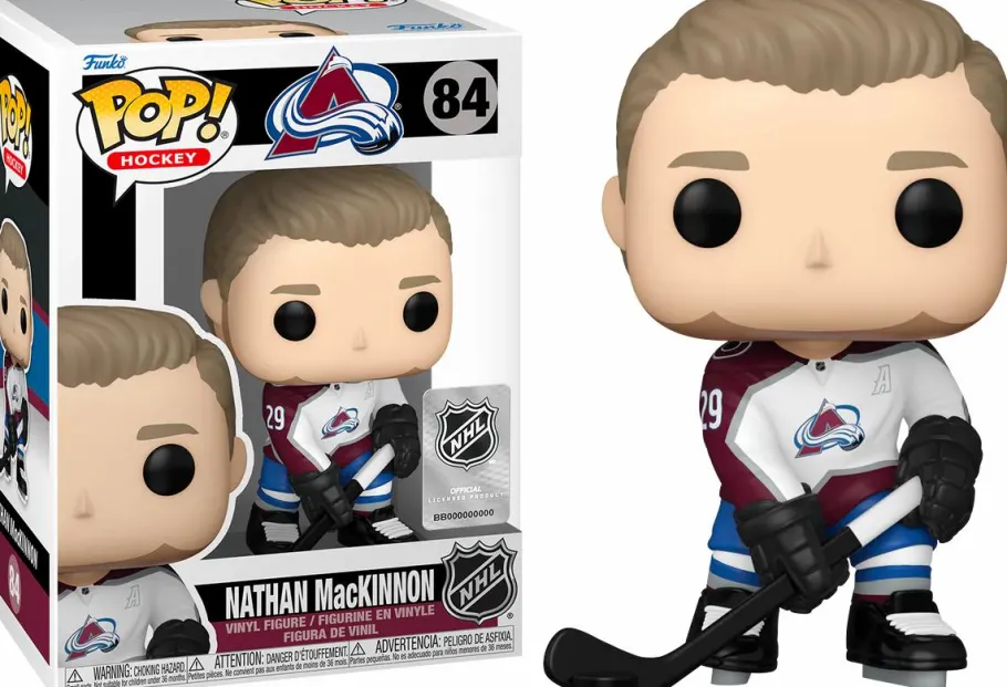 Standard Pop!>NHL Hockey - Nathan Mackinnon Colorado Avalanche Away Pop! Vinyl Figure
