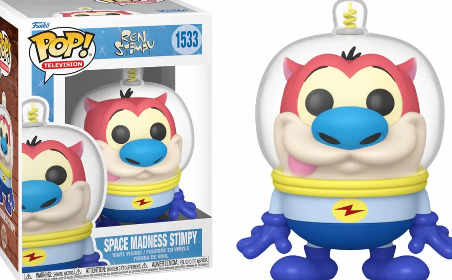Standard Pop!>Nickelodeon Rewind - Space Madness Stimpy Pop! Vinyl Figure