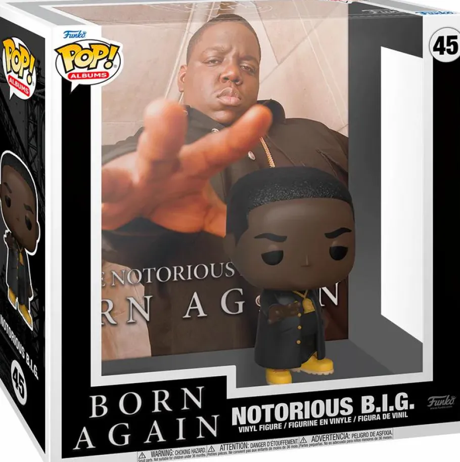 Standard Pop!>Notorious B.I.G. - Born Again Pop! Albums Vinyl Figure
