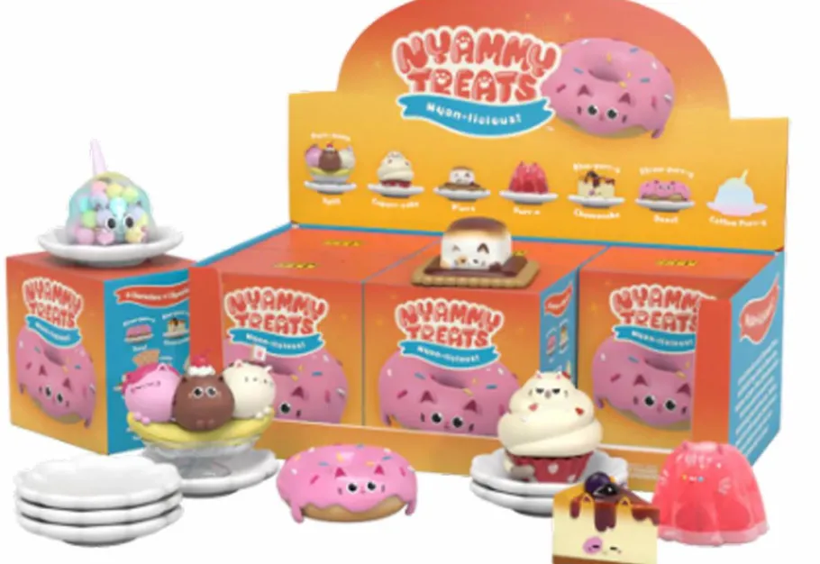 Blind Box>Nyammy Treats - Nyan-licious! Blind Box Vinyl Figure (Display of 6)