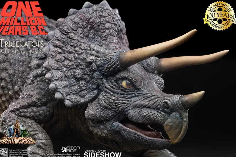 Designer Vinyl>One Million Years B.C. - Triceratops & Loana Vinyl Figure Set (Set of 2)