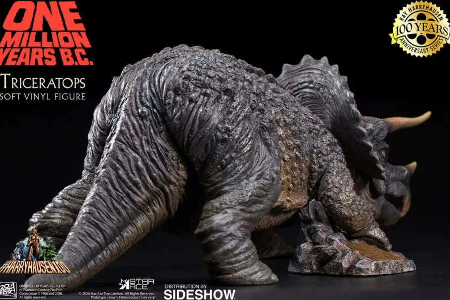 Designer Vinyl>One Million Years B.C. - Triceratops & Loana Vinyl Figure Set (Set of 2)