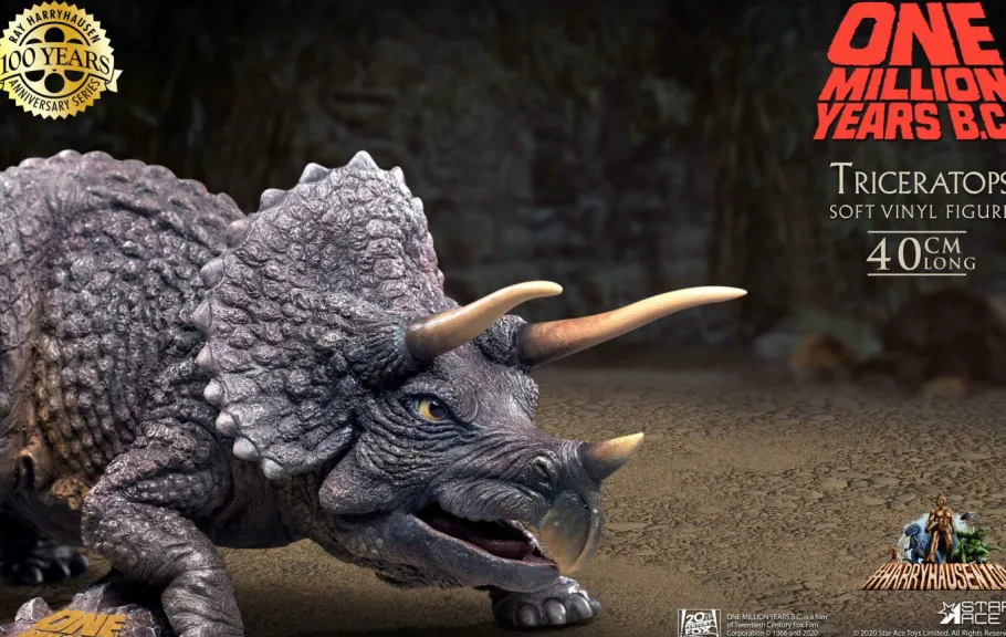 Designer Vinyl>One Million Years B.C. - Triceratops Vinyl Figure