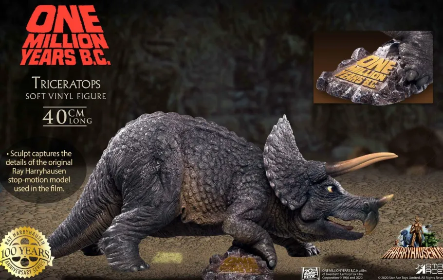Designer Vinyl>One Million Years B.C. - Triceratops Vinyl Figure