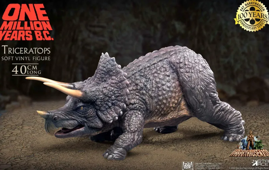 Designer Vinyl>One Million Years B.C. - Triceratops Vinyl Figure