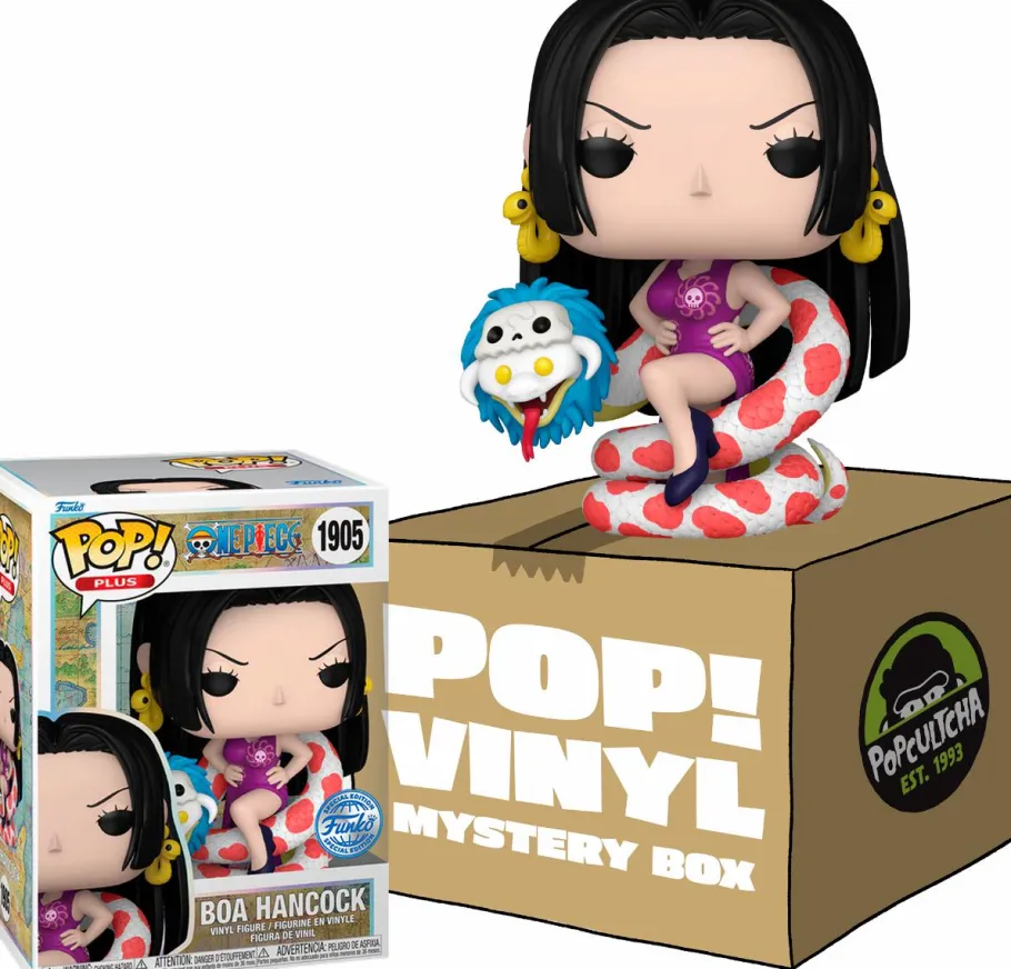 Collector & Mystery Boxes>One Piece - Boa Hancock Mystery Box (Includes Boa & 3 Exclusive Pop! Vinyl Figures)