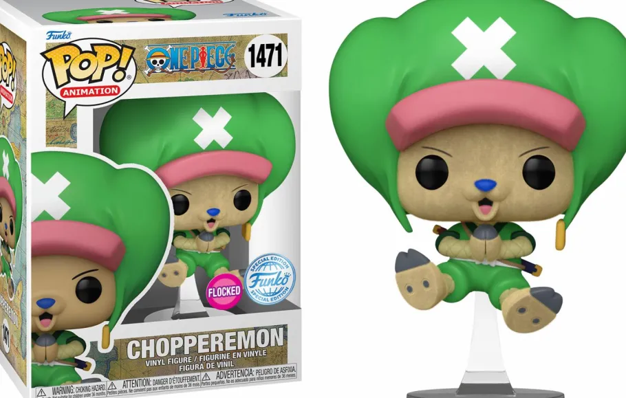 Standard Pop!>One Piece - Chopperemon Flocked Mystery Box (Includes Chopperemon & 5 Mystery Pop! Vinyl Figures)