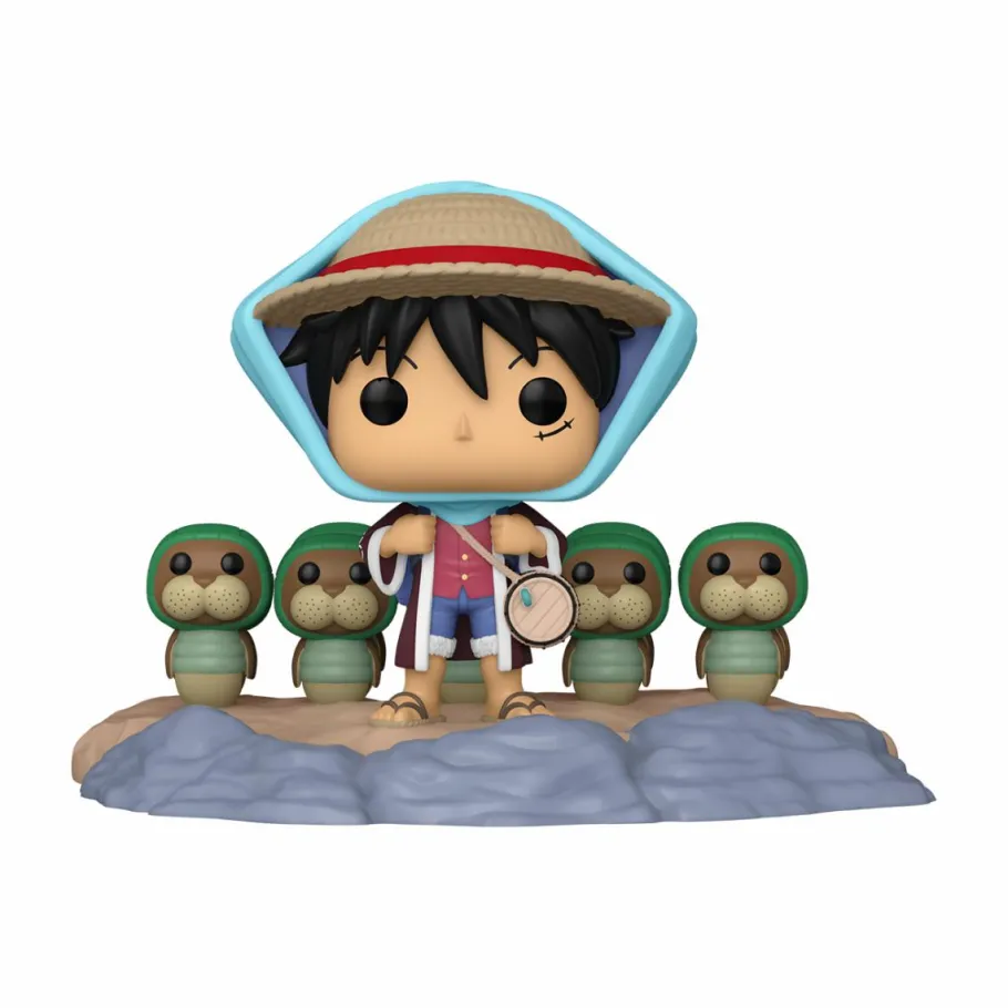 Pop! Moments>One Piece - Monkey D. Luffy Trains Kung Fu Dugong Pop! Moment Vinyl Figure