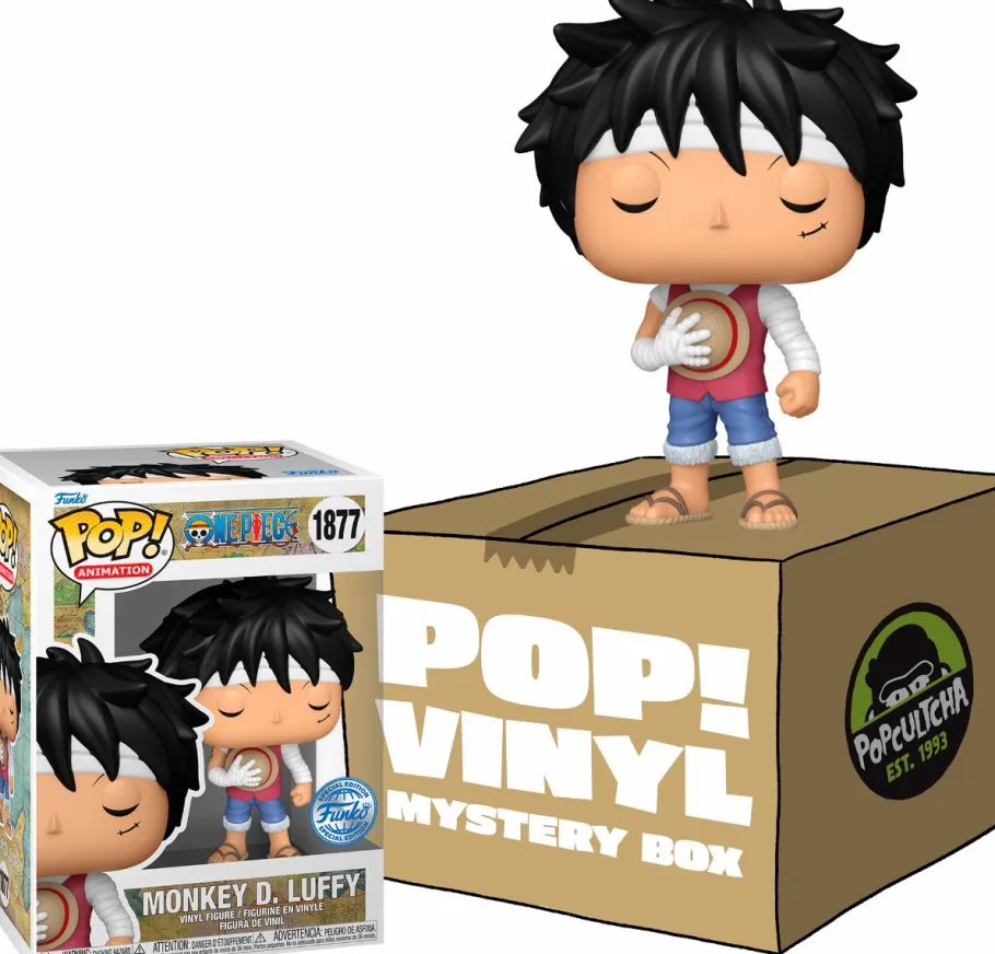 Collector & Mystery Boxes>One Piece - Monkey D. Luffy (Marineford Memorial) Mystery Box (Includes Luffy & 3 Exclusive Pop! Vinyl Figures)