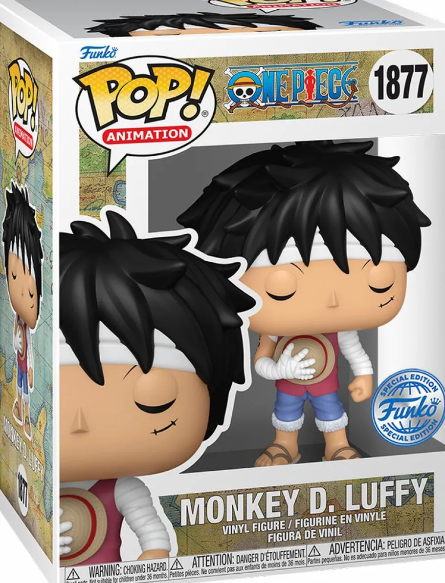 Collector & Mystery Boxes>One Piece - Monkey D. Luffy (Marineford Memorial) Mystery Box (Includes Luffy & 3 Exclusive Pop! Vinyl Figures)