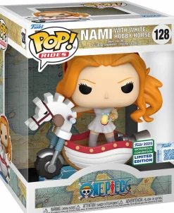 Funko Convention Exclusives>One Piece - Nami with White Hobby Horse Pop! Rides Vinyl Figure (2025 Wondrous Convention Exclusive) (Popcultcha Exclusive)
