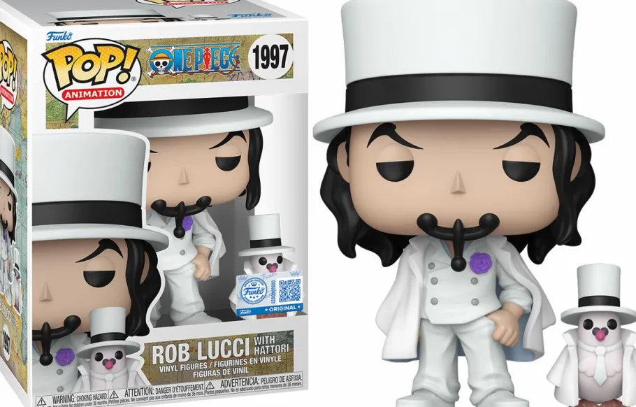 Standard Pop!>One Piece - Rob Lucci with Hattori Pop! Vinyl Figure