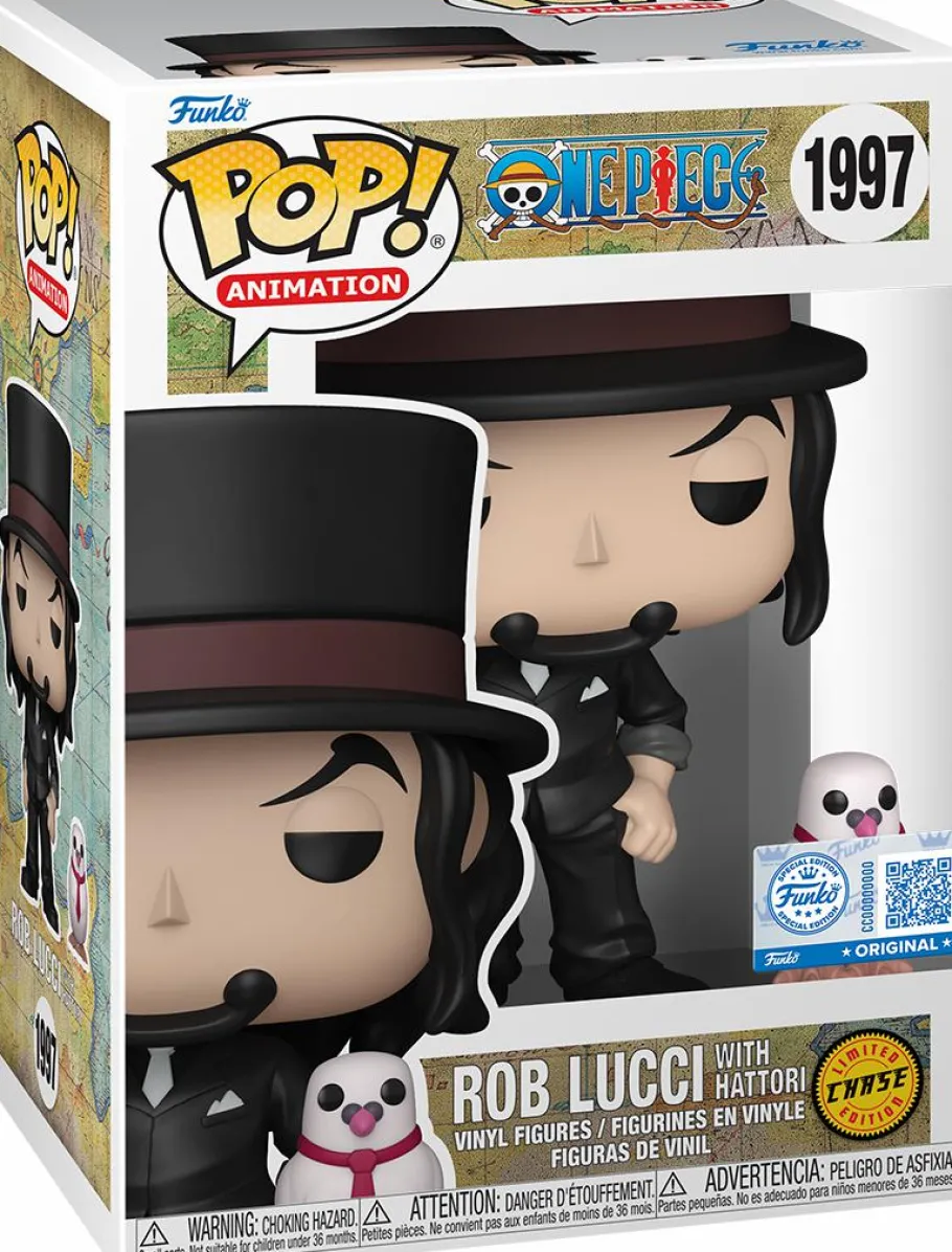 Standard Pop!>One Piece - Rob Lucci with Hattori Pop! Vinyl Figure