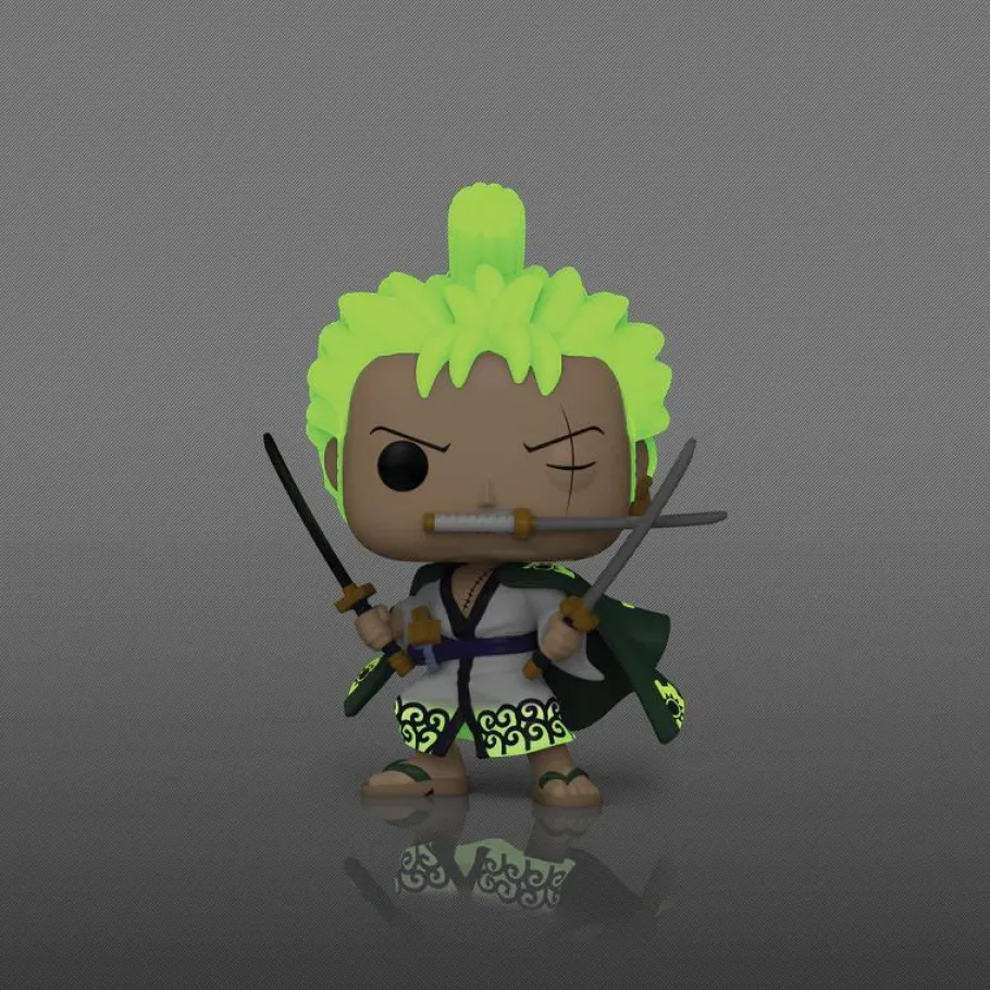 Standard Pop!>One Piece - Roronoa Zoro with Swords Glow-in-the-Dark Pop! Vinyl Figure