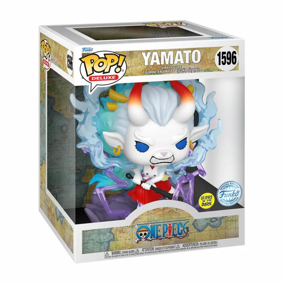 Pop! Deluxe>One Piece - Yamato (Beast Form) Glow-in-the-Dark Deluxe Pop! Vinyl Figure